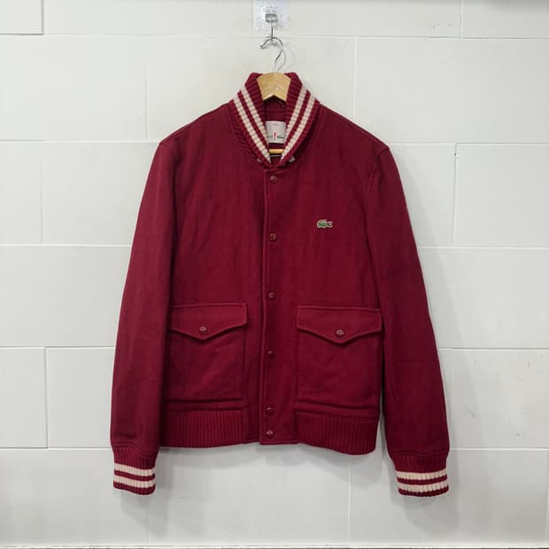 라코스테 바시티 블루종