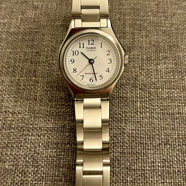 CASIO 카시오 클래식 메탈 워치 (LTP-1130)화이트다이얼 