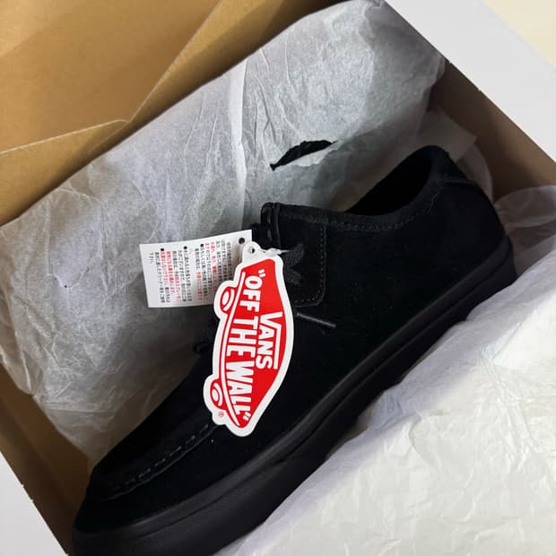 [새상품/265] 박스X 반스 카버로우 블랙