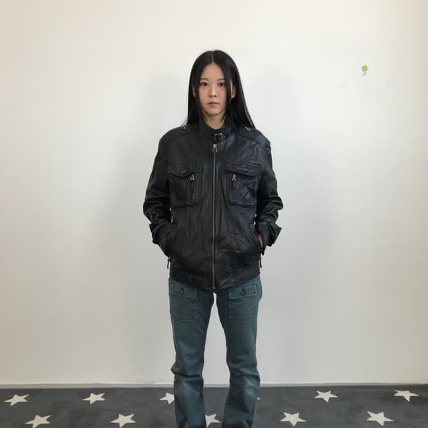 Vintage Lambskin Leather Jacket