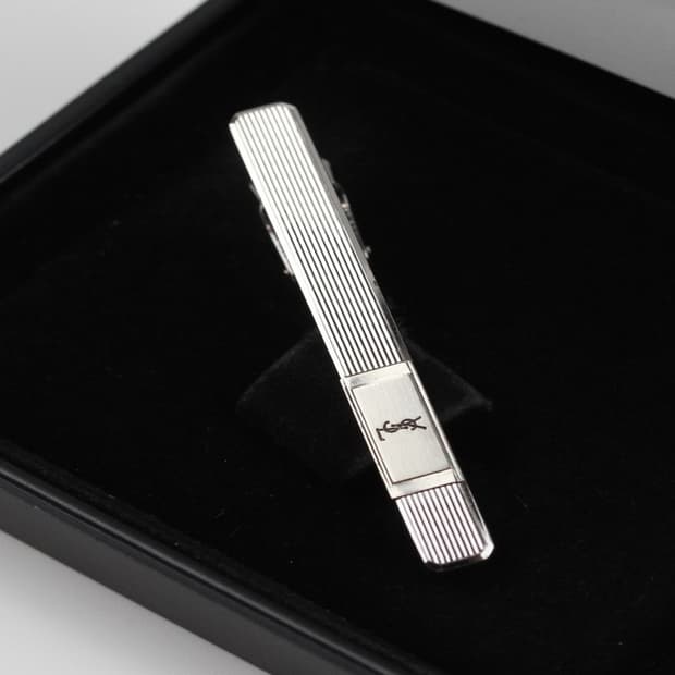 입생로랑 A-등급 5.1cm 남자 명품 넥타이핀