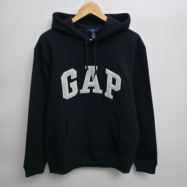 [M] GAP 갭 블랙 후드티