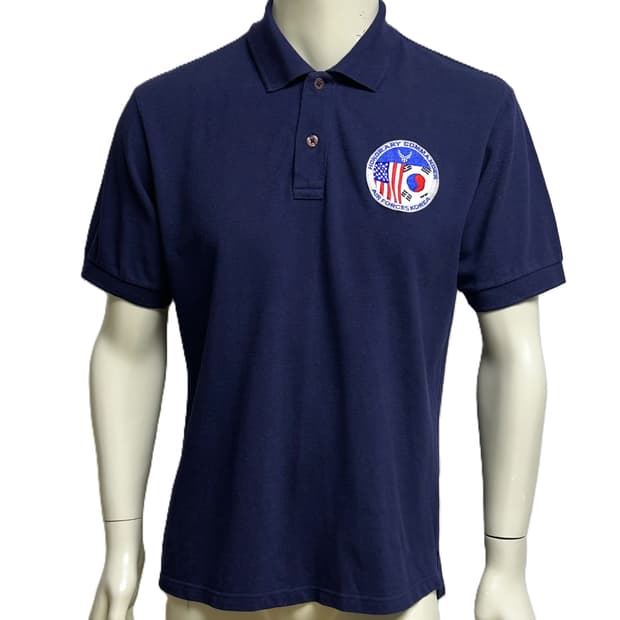 미공군 기념 반팔 카라티 티셔츠 (M)