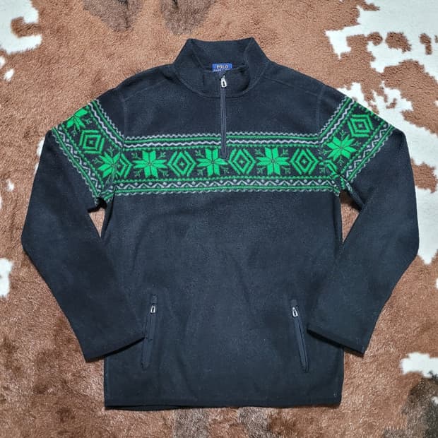 폴로 랄프로렌 남녀공용 반집업 플리스(S~M)