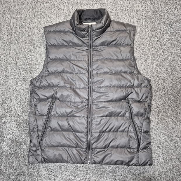 빈폴골프 남성 경량 구스다운 패딩 조끼 M