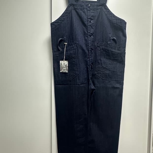 엔지니어드 가먼츠 오버롤 14OZ CONE DENIM M