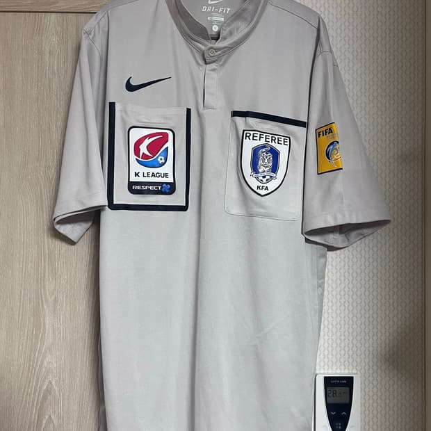 나이키 k리그 심판복 레프리 트레이닝 반팔 축구