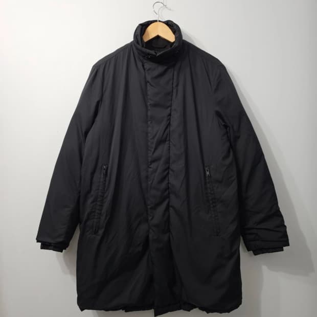 Theory 띠어리 남성 블랙 패딩 코트 100 (내피탈부착)