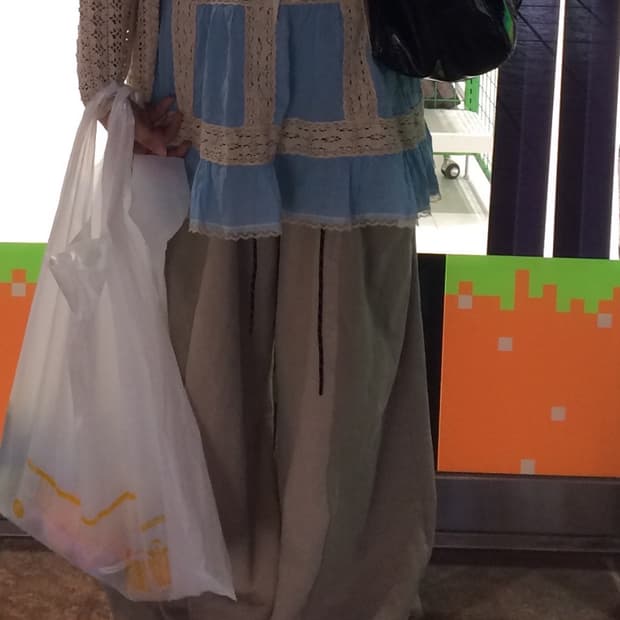 착샷⭕️) 코코모리 빈티지 커스텀 팬츠 (베이지)