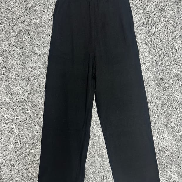 머듈 니트팬츠 블랙 2