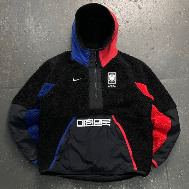 100 나이키 22-24 대한민국 반집업 후리스