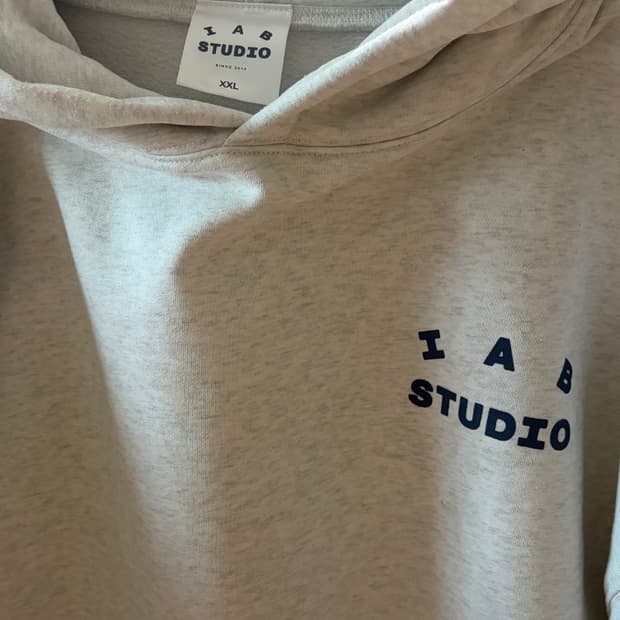 아이앱 스튜디오 후드티 XXL