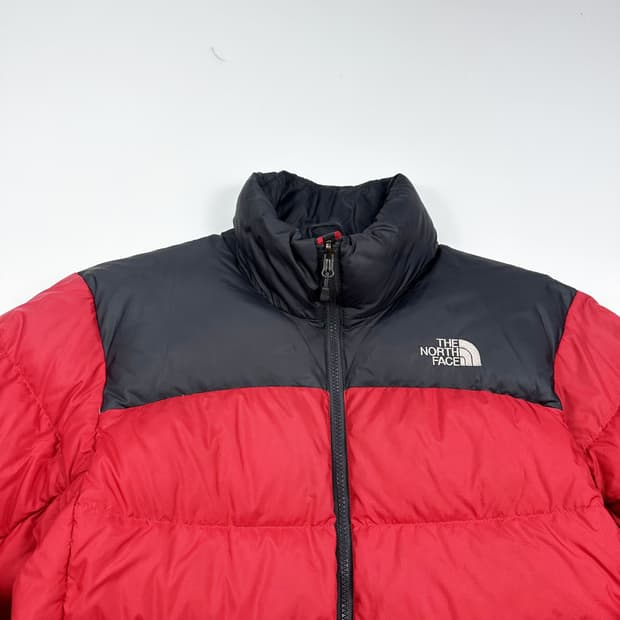 노스페이스 700 레드 푸퍼 패딩 점퍼 (S)