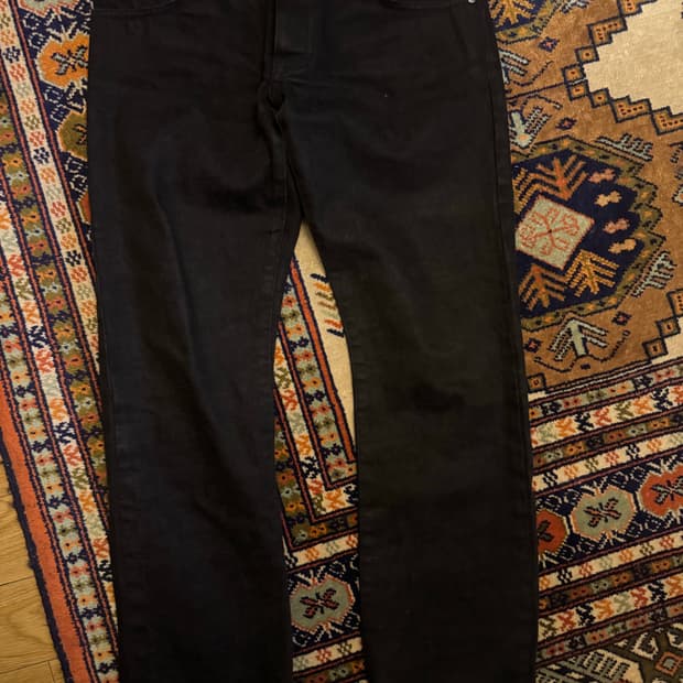 크롬하츠 데님 블랙진