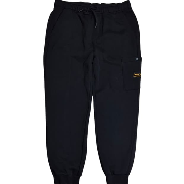 지프 기모 스웻 조거팬츠