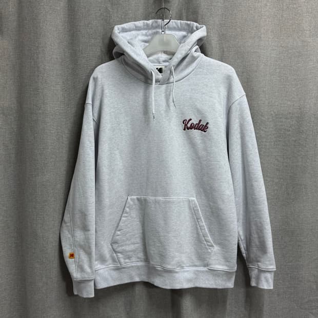 [L] 코닥 KODAK 인스타매틱 자수 로고 긴팔 후드티