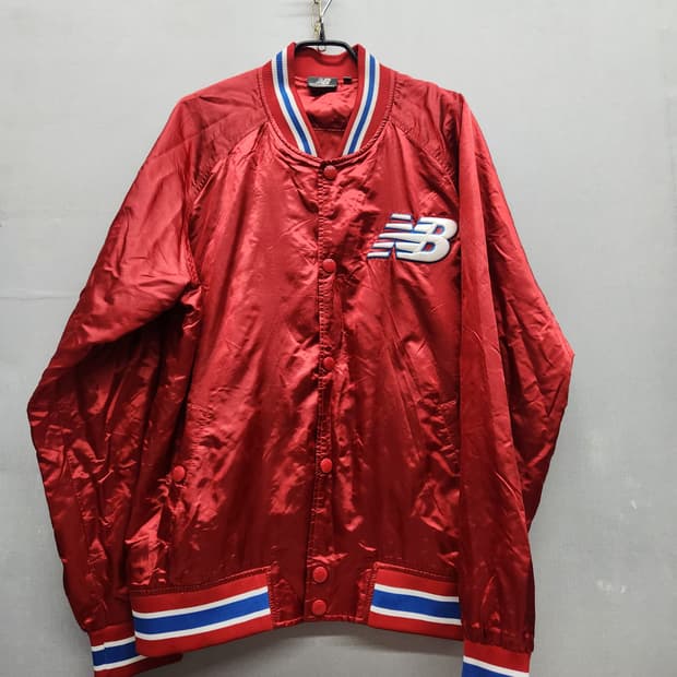 뉴발란스 로고 바시티 야구점퍼 105(XL)
