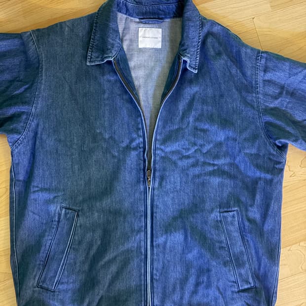 프릭스스토어 데님 집업 자켓