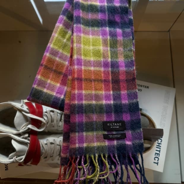 KILTANE 캐시미어 머플러