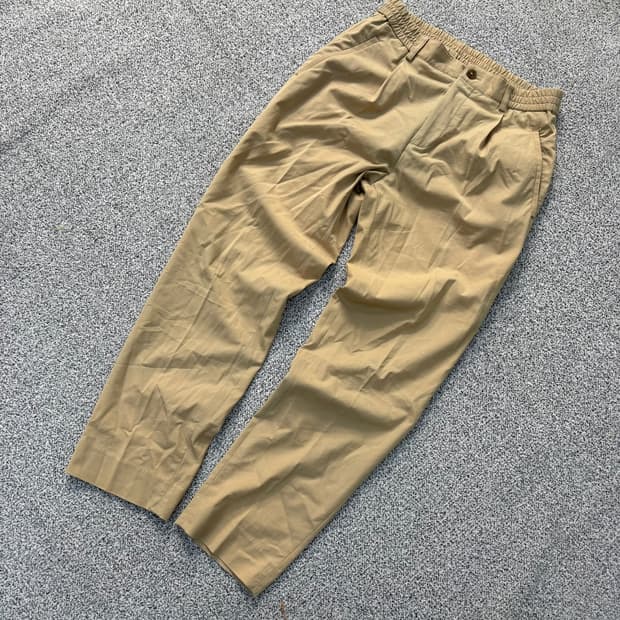 30 커스텀멜로우 핀턱 치노팬츠 0401J