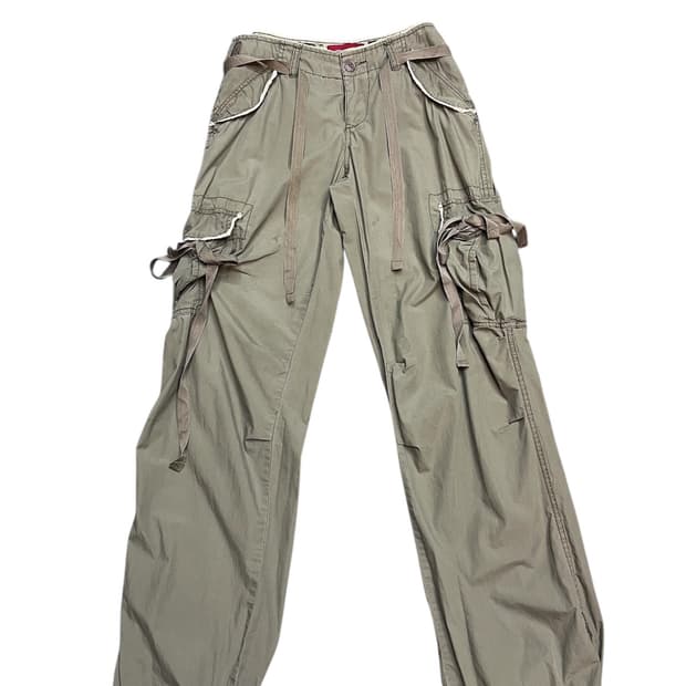 홀리스터 레이스 디테일 카고