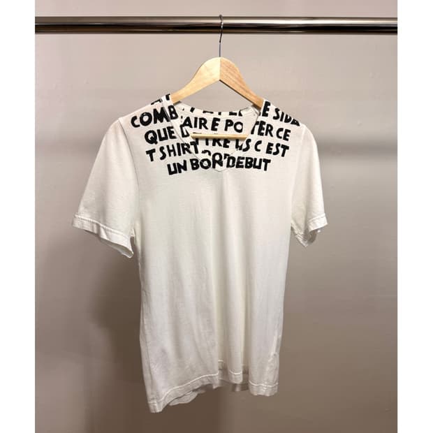 AIDS T-shirt White+Black