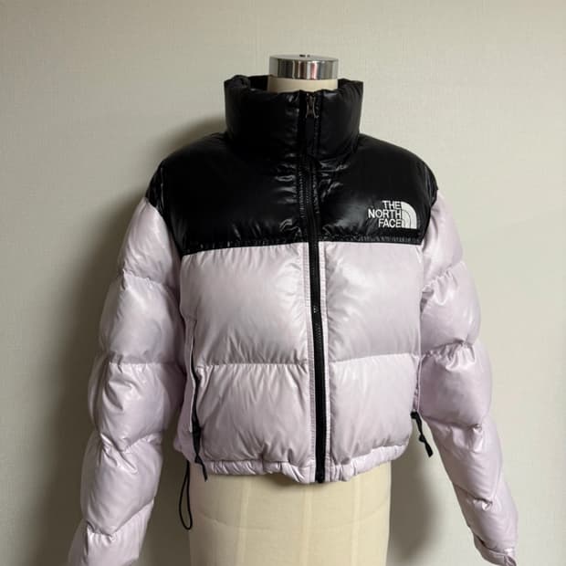 노스페이스 눕시 숏패딩 XL