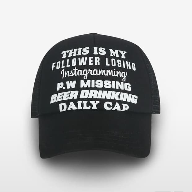 그램아운스파운드 볼캡