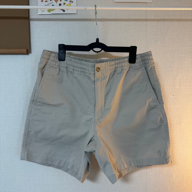 [M]폴로 랄프로렌 포니로고 베이지 반바지