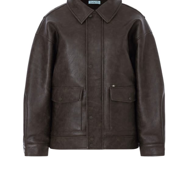 페일제이드 오버핏레더자켓