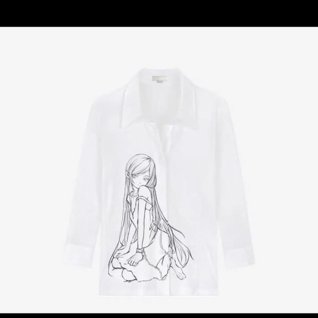 본네 쓰리쿼터 셔츠 1사이즈