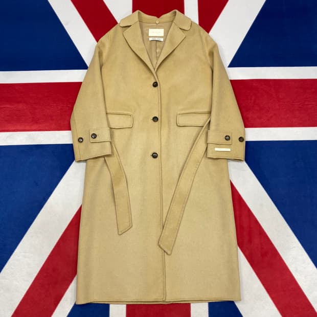 빈티지 울 핸드메이드 롱코트 여성free