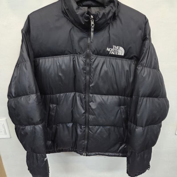 노스페이스 해외판 구형 눕시 700 패딩 검정 xl