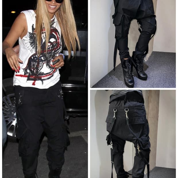 발망 11s/s 크리스토프 드카르냉 본디지 팬츠