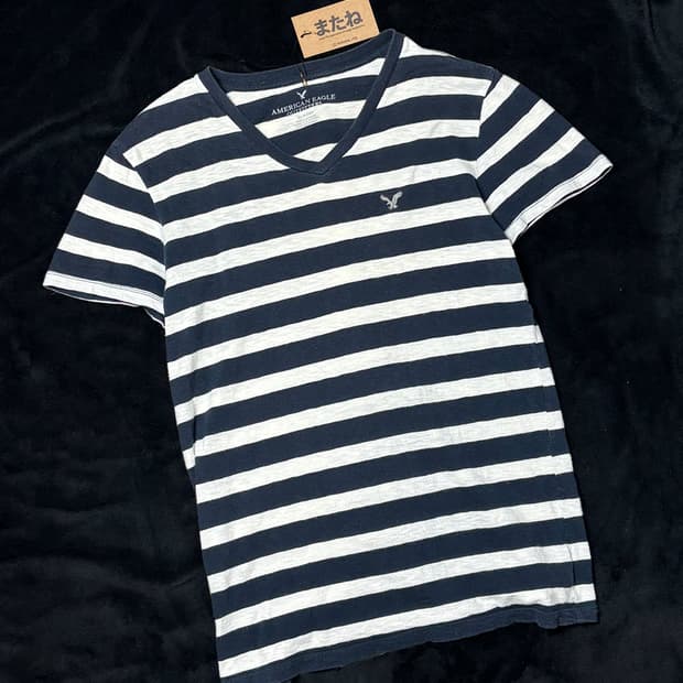 일본빈티지  american eagle 스트라이프 티셔츠