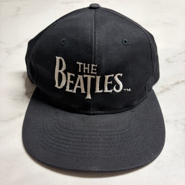 90s 빈티지 비틀즈 The Beatles 머천 굿즈 캡 모자 OS