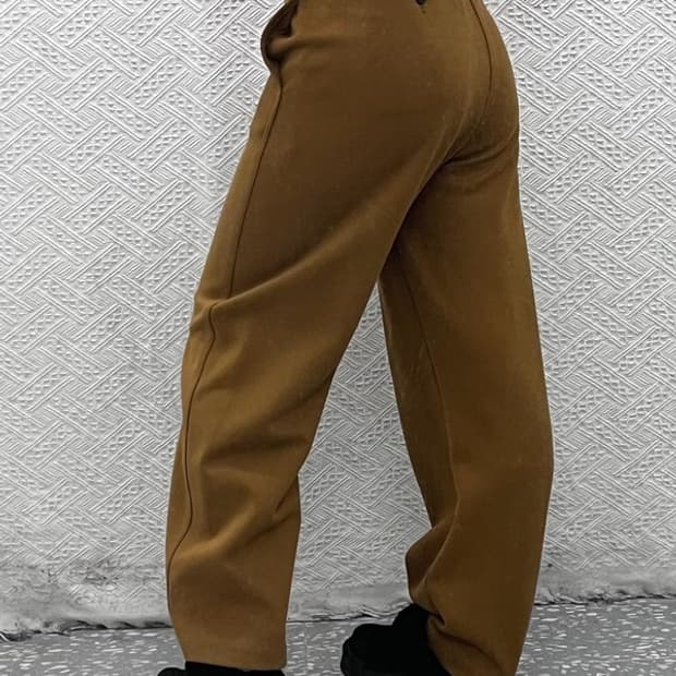 유니클로 U 르메르 모던시크 하이웨스트 슬랙스 팬츠 M C07431