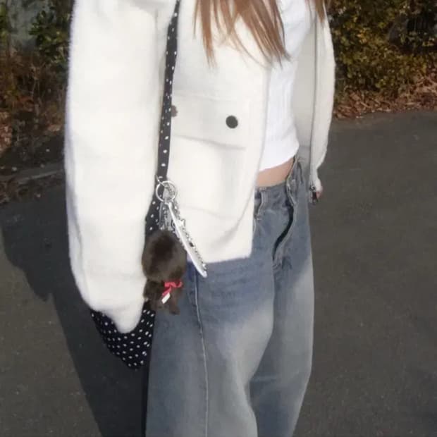 아워캐비넷 스너그 포켓 집업