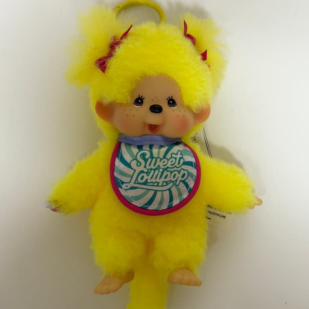 몬치치 스위트 롤리팝 키링 옐로우