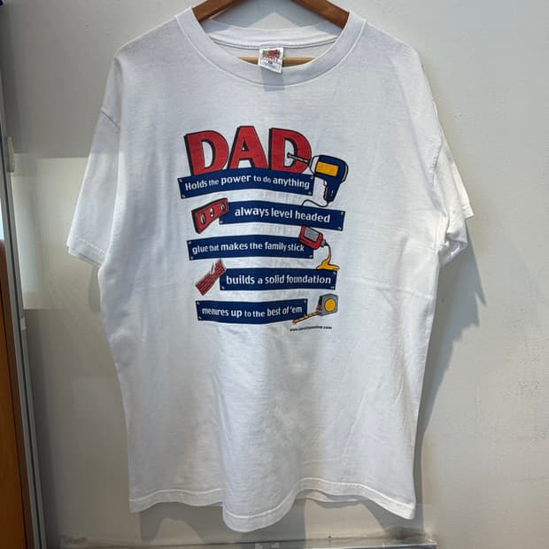 "DAD" Vintage T-shirts XL