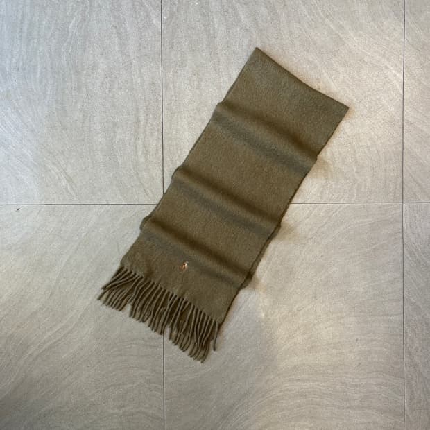 폴로 정품 울 머플러 목도리