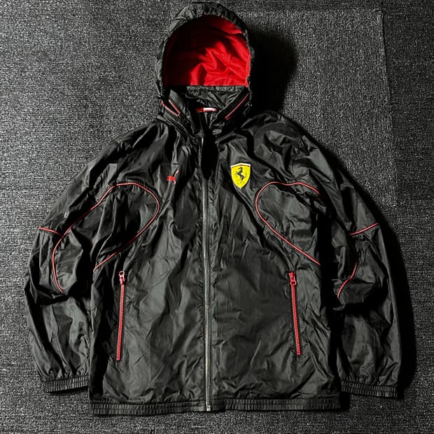 PUMA x Ferrari 퓨마 페라리  스쿠데리아  바람막이 자켓