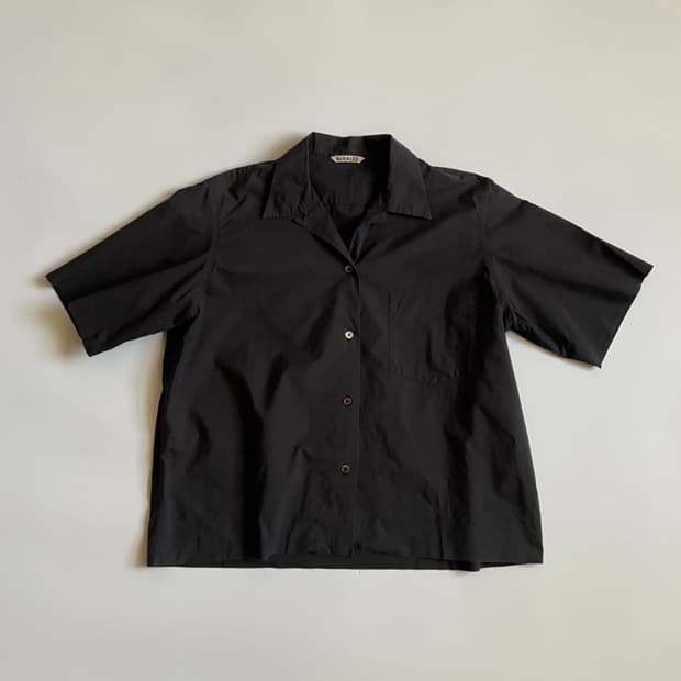 오라리 면 반팔 셔츠