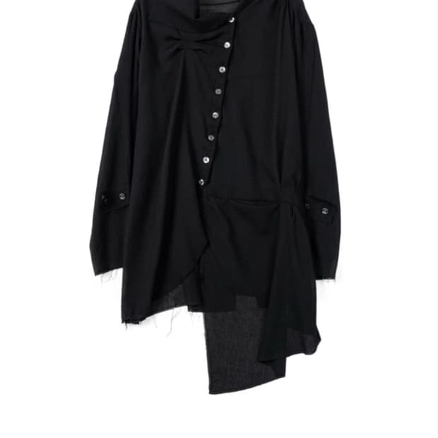 하르테올뎀) silver buttoned shirt