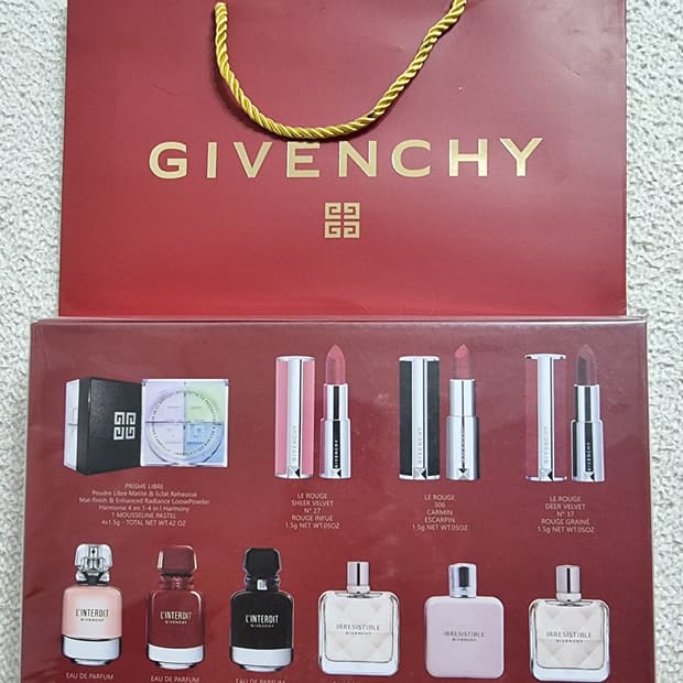 선물셋트)미개봉 10종 지방시 셋트