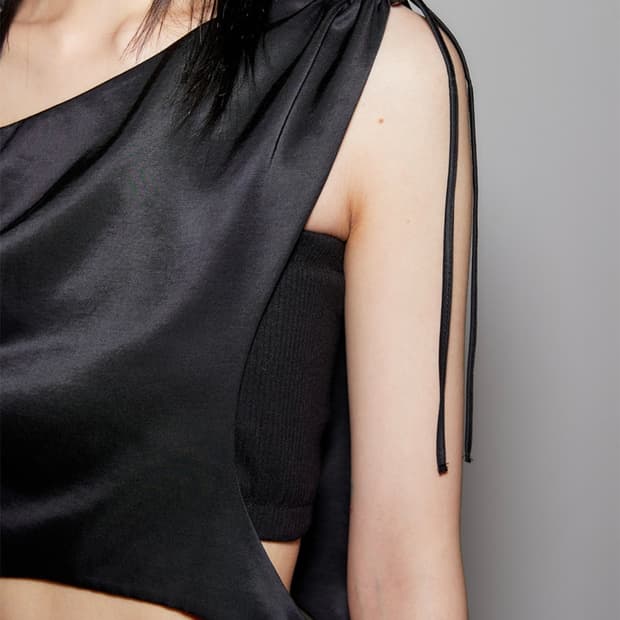 Andersson Bell sofie drape string top