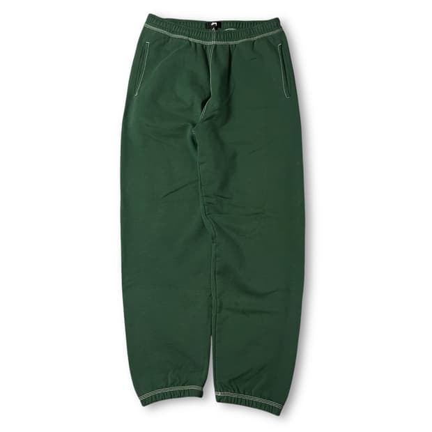 (밴딩) 스투시 그린 스티치 트레이닝 팬츠 M