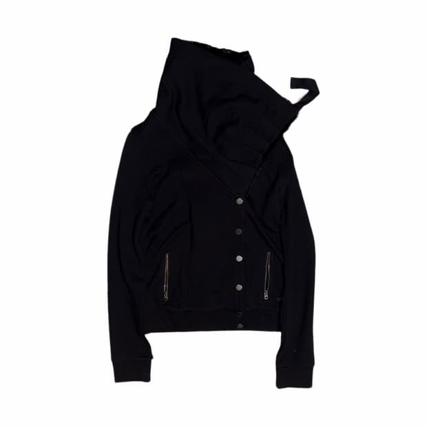 Armani Exchange Fur High-Neck Jacket