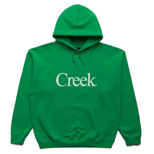[L] Creek 크릭 뉴욕 한정판 후드티 그린 컬러 정품 새상품