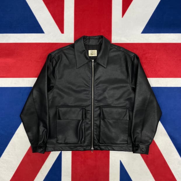 빈티지 레더 자켓 M